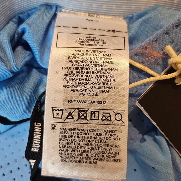 Adidas Boston Marathon 2024 Adizero Running Split Shorts - S - Picture 12 of 12